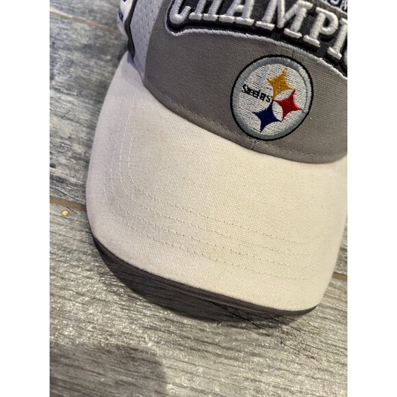 Superbowl XL Champions‎ Pittsburgh Steelers Cap Hat Reebok 40th Anniversary NFL - Picture 2 of 12